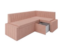 Вермут Правый угол (Кордрой бежевый) 213х82х133 см