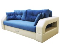 Диван еврокнижка с подсветкой Манчестер 09