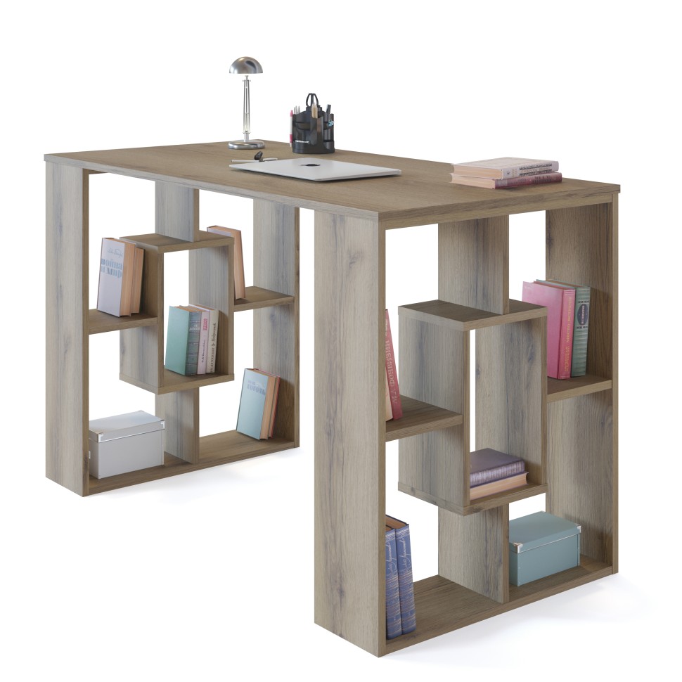 Стол компьютерный Сокол СПМ-15, цвет дуб делано, ШхГхВ 120х60х74 см., письменный стол