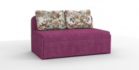 Диваны выкатной Ладья Люкс велюр фиолетовый