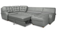 Угловой диван с оттоманкой Соло