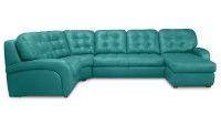 Угловой диван с оттоманкой Соло