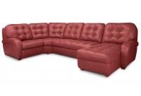 Угловой диван с оттоманкой Соло