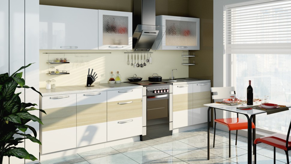 Кухонный гарнитур Оливия 1