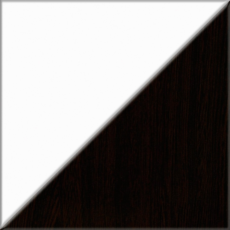 Прихожая П-6 Компоновка № 49, цвет венге/фасады МДФ белое дерево фрезеровка прованс, ШхГхВ 140х50х210 см., универсальная сборка