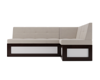 Нотис Правый угол (Бархат бежевый STAR VELVET 6 LIGHT Beige) 207х82х132 см