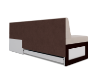 Нотис Правый угол (Бархат бежевый STAR VELVET 6 LIGHT Beige) 207х82х132 см