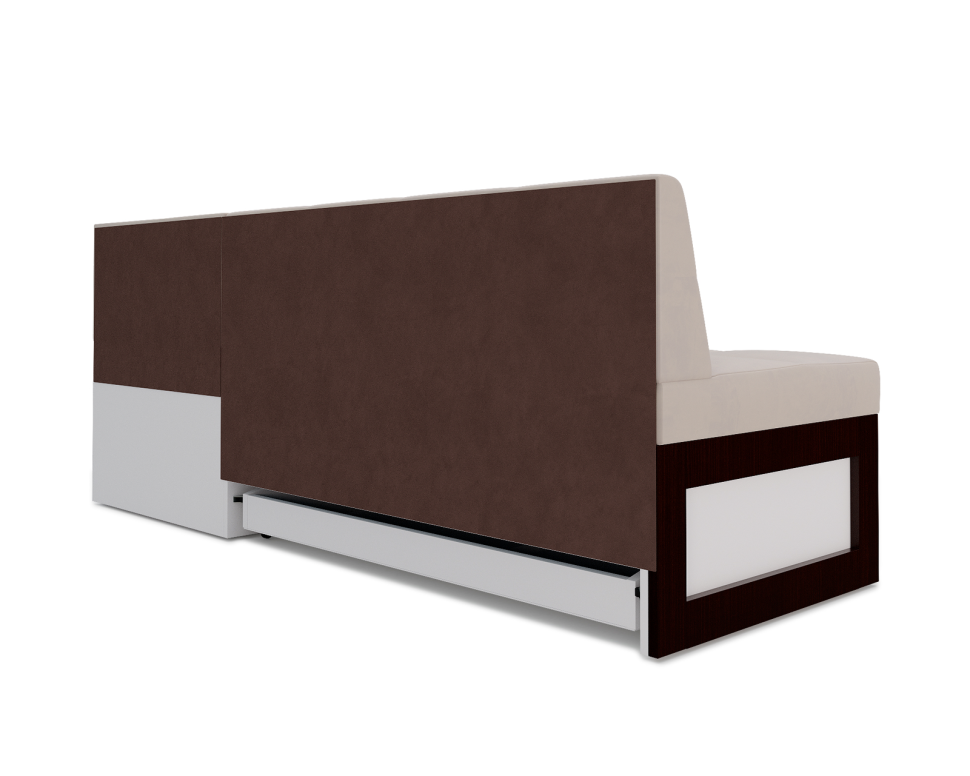 Нотис Правый угол (Бархат бежевый STAR VELVET 6 LIGHT Beige) 207х82х132 см