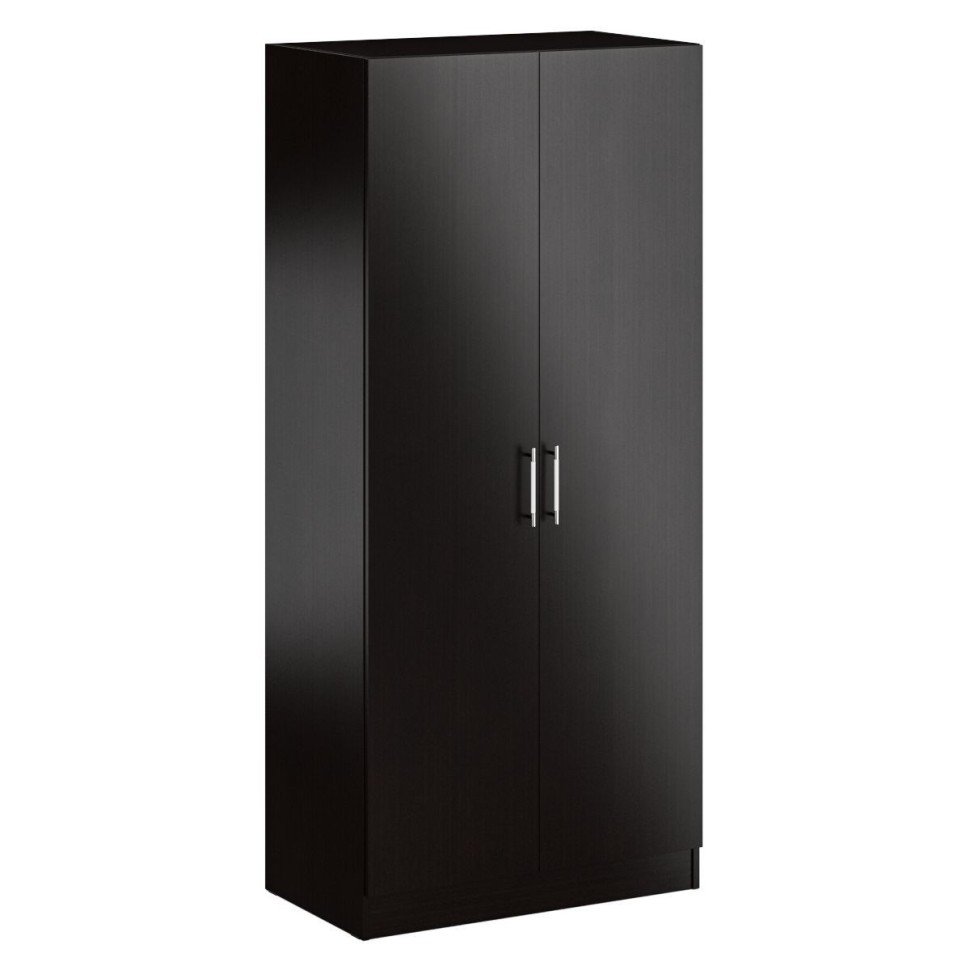 Кровать с ящиками 1800 + Шкаф 2-х створчатый Стандарт, цвет венге, ШхГхВ 183,5х203,5х70 + 90х52х200 см., сп.м. 1800х2000 мм., б/м, основание есть