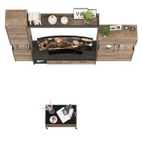 Трувор Гостиная 140, цвет дуб гранж песочный/интра, ШхГхВ 280,4х45,4х210 см. + 70х45х46 см., универсальная сборка