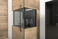 Трувор Гостиная 140, цвет дуб гранж песочный/интра, ШхГхВ 280,4х45,4х210 см. + 70х45х46 см., универсальная сборка