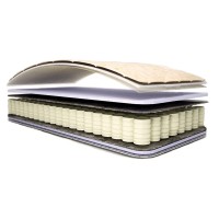 Матрас Спим Все НОРМИК 1800х2000 мм., высота 18 см., блок Pocket spring, войлок, ткань поликоттон стёганая, усиленные боковины