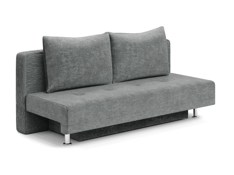 Диван Визит Эко серый велюр