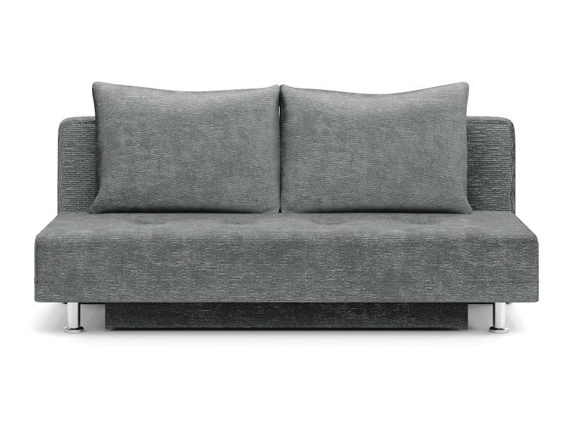 Диван Визит Эко серый велюр