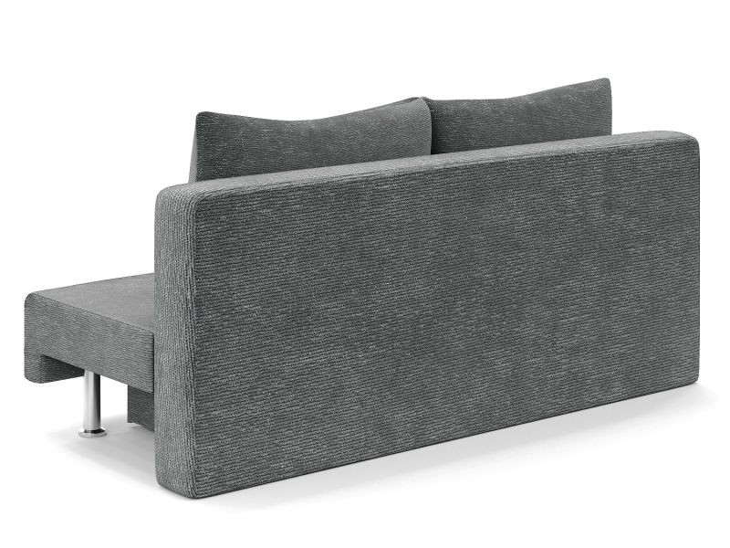 Диван Визит Эко серый велюр