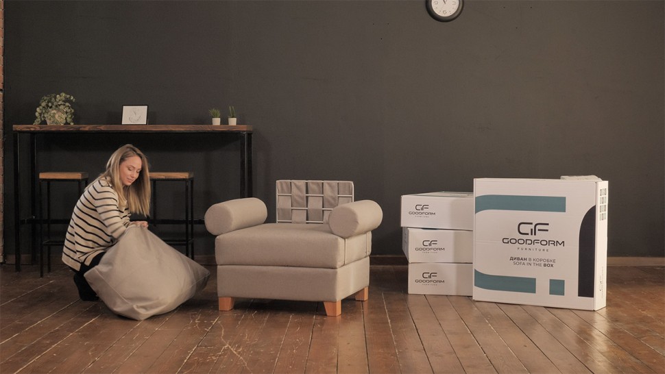 Диван с 2 оттоманками Багамы