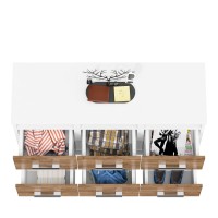 Три тумбы прикроватных Белла, цвет корпус белый шагрень/фасады крафт золотой, ШхГхВ 112х34х59 см. (Тумба прикроватная)