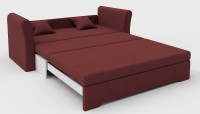 Диван выкатной Браво красный велюр