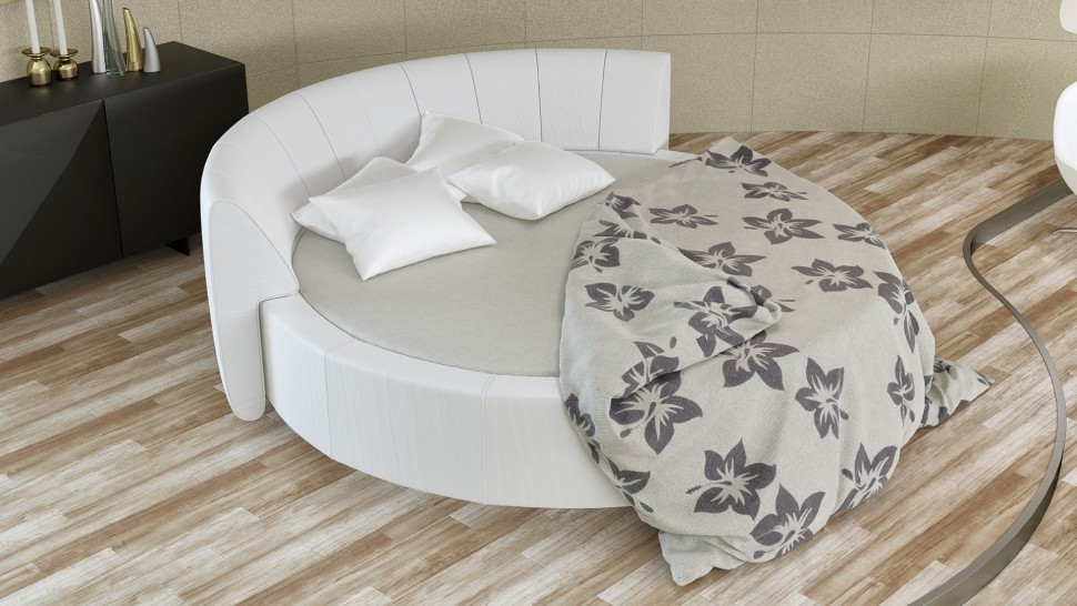 Круглая кровать Индра