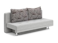 Диван Визит Эко белая рогожка