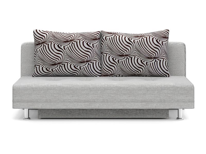 Диван Визит Эко белая рогожка