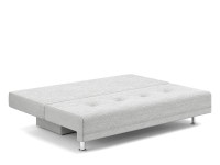 Диван Визит Эко белая рогожка