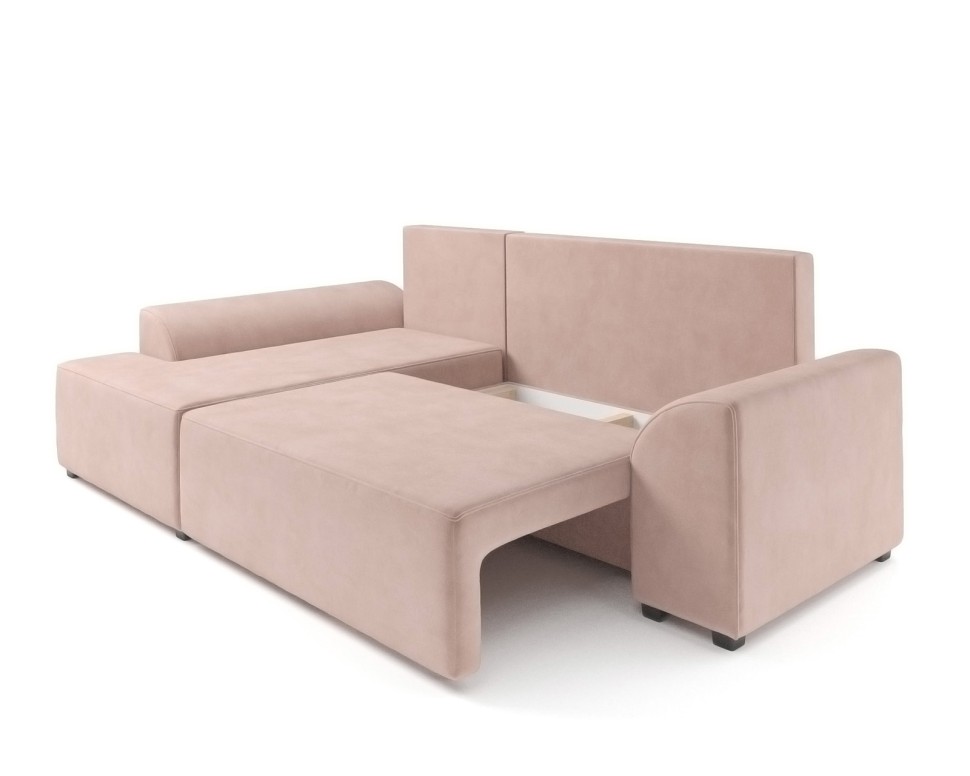 Каскад Левый угол (кордрой бежевый)