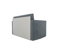 Санта №2 (Велюр серо-синий / НВ-178/26)