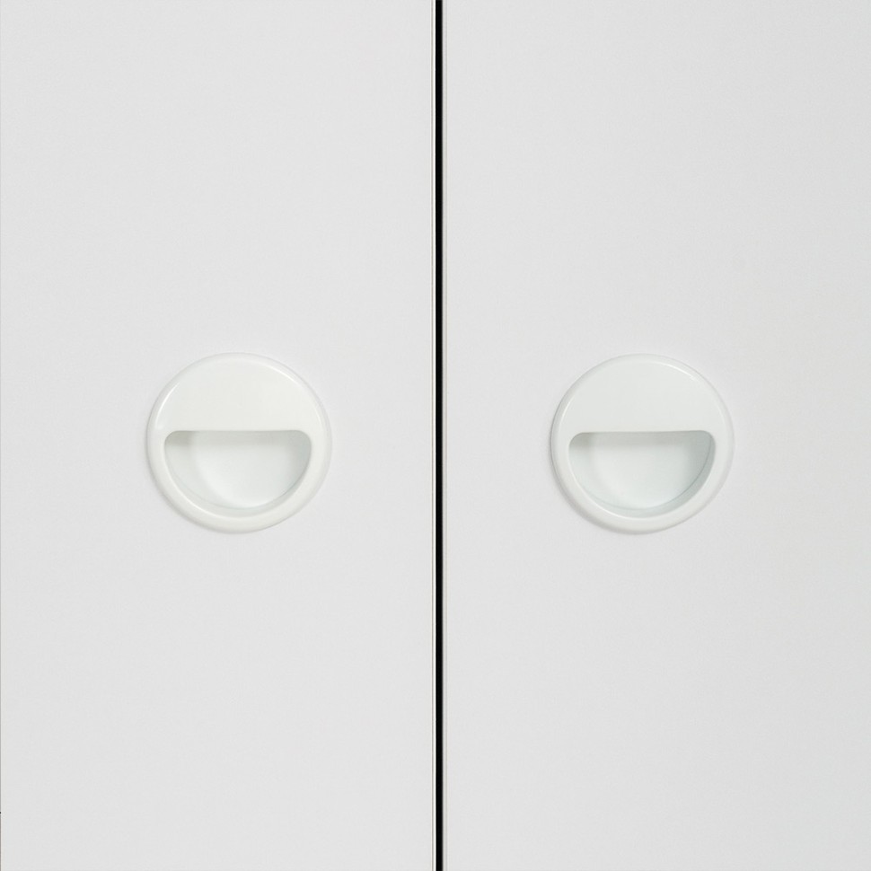 Вуди Компоновка № 22, цвет белый премиум/дуб крафт золотой, ШхГхВ 241х52,7х205 см., универсальная сборка