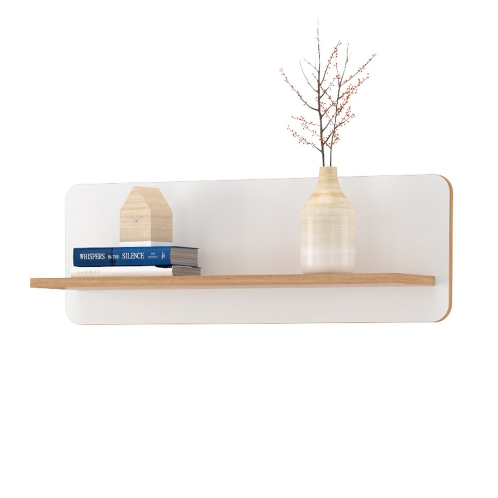 Вуди Компоновка № 22, цвет белый премиум/дуб крафт золотой, ШхГхВ 241х52,7х205 см., универсальная сборка