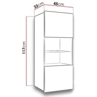 Витрина Порту МДФ