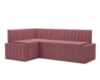 Вермут Левый угол (Велюр пудра НВ-178 18) 213х82х133 см