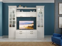 Ливерпуль Тумба, цвет ясень ваниль/белый, ШхГхВ 140х49,3х60,8 см.