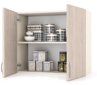 Кухня Мери ШВ800 Шкаф 80 см., цвет дуб/ясень шимо светлый, ШхГхВ 80х30х67 см.