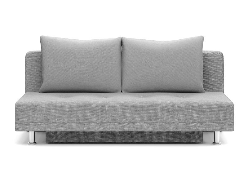 Диван Визит Эко пепельно-белая рогожка