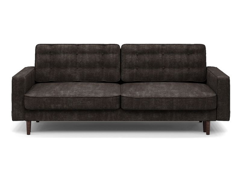 Диван Сканди еврокнижка пантограф коричневый велюр