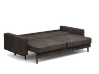 Диван Сканди еврокнижка пантограф коричневый велюр