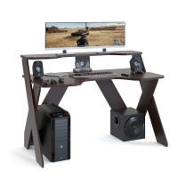 Стол компьютерный Сокол КСТ-118, цвет венге, ШхГхВ 135х80х96,3 см., стол компьютерный игровой