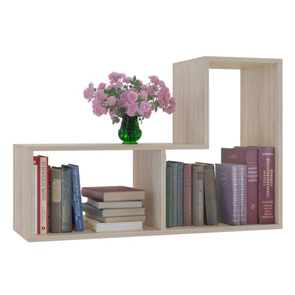 Стеллаж Сокол ПК-9 Тетрис, цвет дуб сонома, ШхГхВ 90х30х60 см.