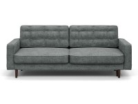 Диван Сканди еврокнижка пантограф серый велюр