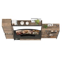 Трувор Гостиная 015, цвет дуб гранж песочный/интра, ШхГхВ 284,6х45,4х210 см., универсальная сборка