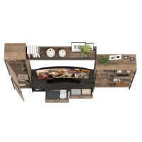 Трувор Гостиная 015, цвет дуб гранж песочный/интра, ШхГхВ 284,6х45,4х210 см., универсальная сборка