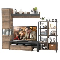 Трувор Гостиная 015, цвет дуб гранж песочный/интра, ШхГхВ 284,6х45,4х210 см., универсальная сборка