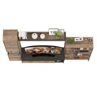 Трувор Гостиная 015, цвет дуб гранж песочный/интра, ШхГхВ 284,6х45,4х210 см., универсальная сборка