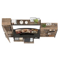 Трувор Гостиная 015, цвет дуб гранж песочный/интра, ШхГхВ 284,6х45,4х210 см., универсальная сборка