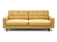 Диван Сканди еврокнижка пантограф желтый велюр