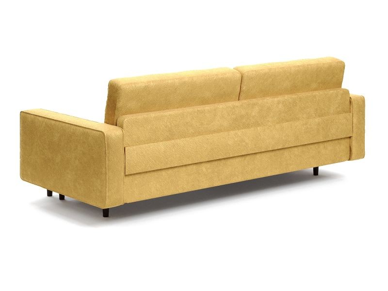 Диван Сканди еврокнижка пантограф желтый велюр