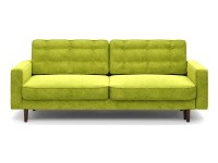 Диван Сканди еврокнижка пантограф зеленый велюр