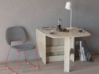 Стол-книжка раскладной 1-65М1дубсон, цвет дуб сонома, ШхГхВ 170х90х74 см., 30х90х74 см. сложенный