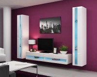 Гостиная Виго нью 3 Белый Фасадный 0101